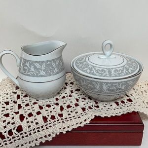 Imperial China Whitney sugar and creamer set